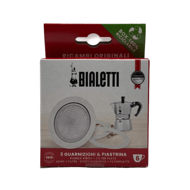 Uszczelki Bialetti do kawiarek aluminiowych 6 filiżanek