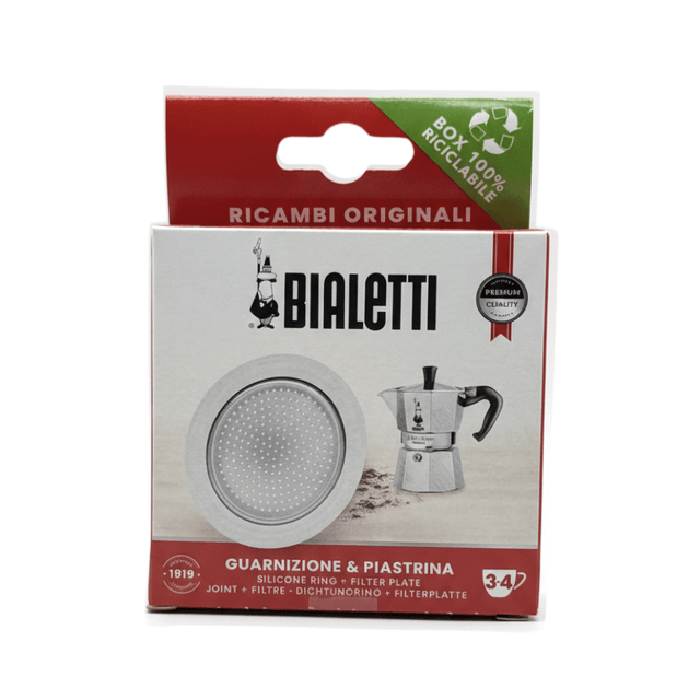 Uszczelka + sitko do kawiarek Bialetti Moka Induction 3-4 filiżanki