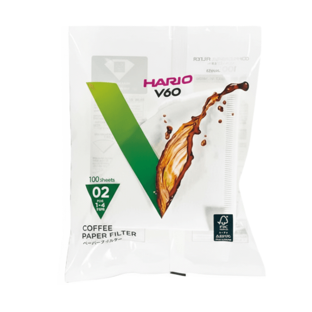 Filtry papierowe do dripa Hario V60-02 100szt